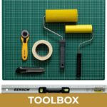 TOOLBOX - complete set om zelf vilt aan te brengen